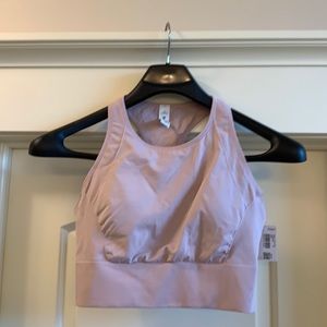 Lululemon Ebb to Train Bra in light pink. NWT.